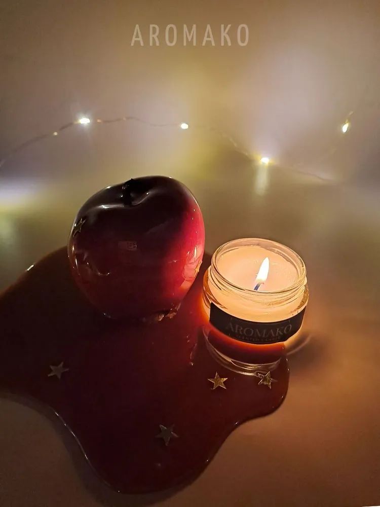 Аромасвеча AromaKo «Карамельное яблоко», 50 г