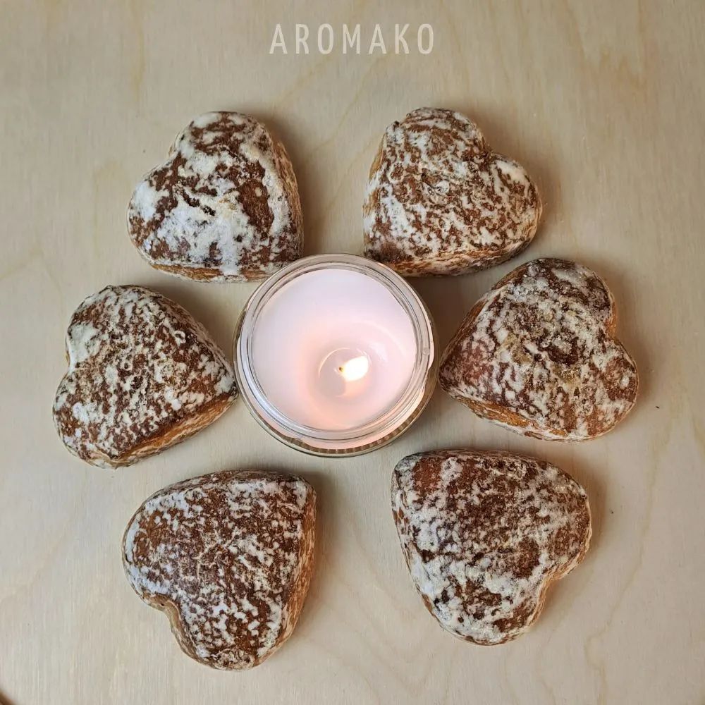 Аромасвеча AromaKo «Имбирный пряник», 50 г