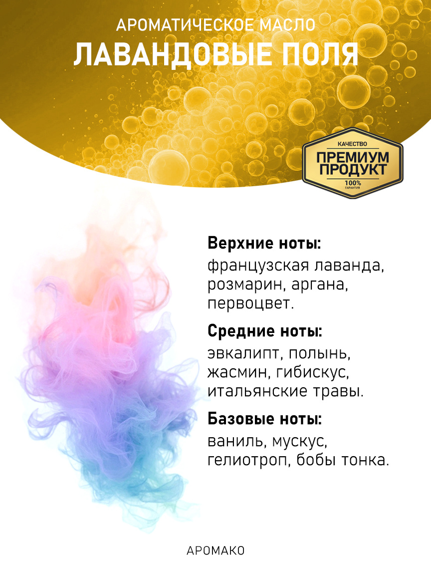 Аромамасло «Лавандовые Поля»