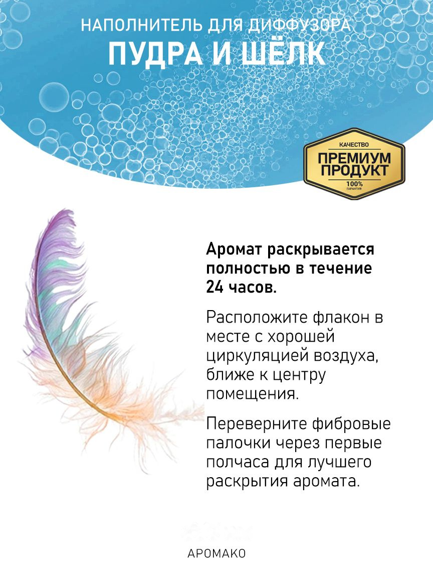 ПУДРА И ШЁЛК 100 мл