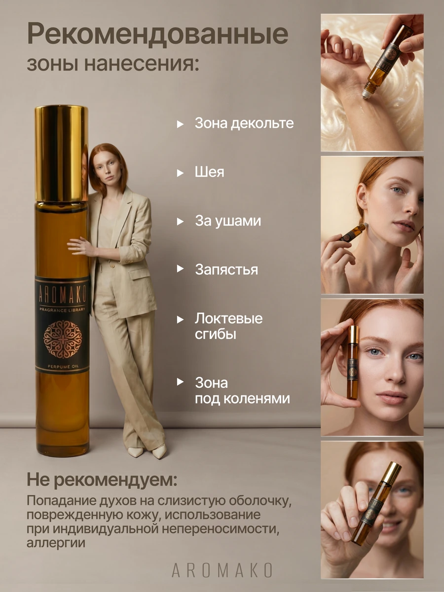 Масляные духи — по мотивам Black Opium, Yves Saint Laurent, 3 мл